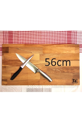 Büyük Boy Masif Ahşap Kesme Doğrama Master Şef Tahtası