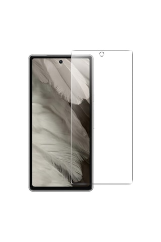 Microcase Google Pixel 7a Tempered Glass Cam Koruyucu - Al3269