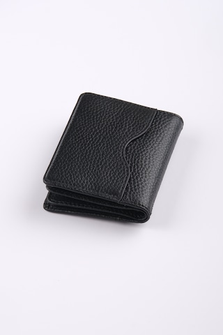 Ancora Leather Hakiki Deri Kartlık-26207 Siyah