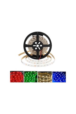 24 Volt 5050 Şerit Led Beyaz Ip65 5 Metre
