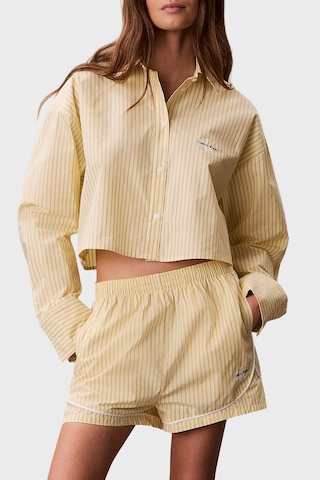Calvin Klein Bayan Gömlek Lv00qs7605 W5w Sarı