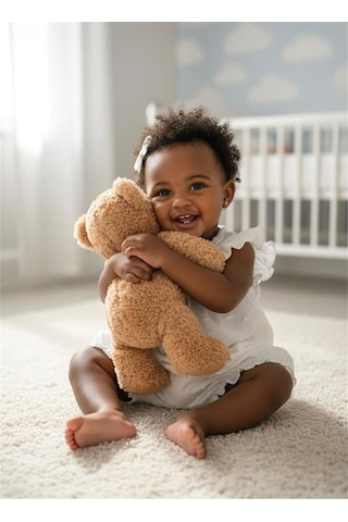 Baby Kız Bebek Pure Theme Müslin Fırfırlı Elbise Beyaz 20144 Beyaz