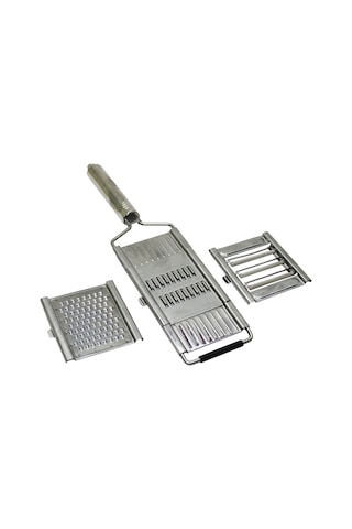 Lüx 3in1 Çelik Rende 260gr 5332 Açık Gri