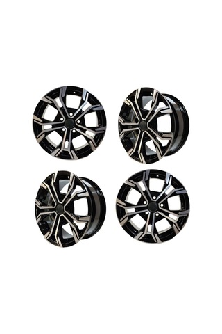 4 Adet Sonıc 1099 6.5 16 5 114.3 Et35 66.1 Black Mack Jant Takım