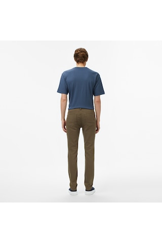 Nautica Erkek Kahverengi Slim Fit Pantolon Düz P57114t Kahverengi