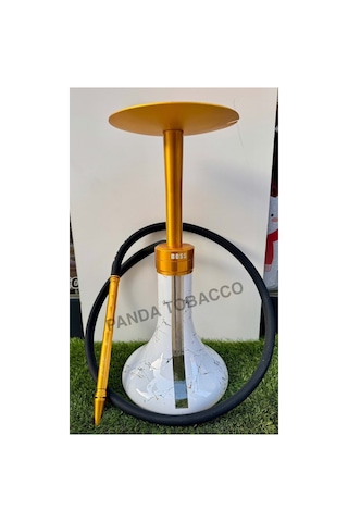 Mr Eds E29 Özel Üretim Mermer Desen Nargile Takımı/gold
