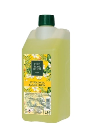 Eyüp Sabri Tuncer Klasik Limon Kolonyası Kilitli Kapak 1 Litre 769930926881