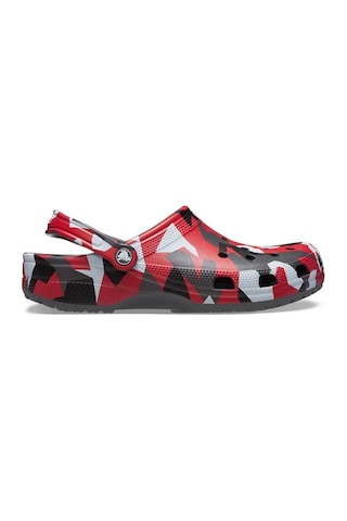 Crocs Geo Camo Clog Kadın Sandalet 211009-0ıe Gri
