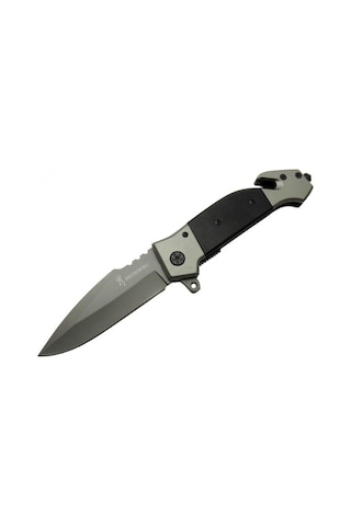 Browning Mf2 Kurtarma Kamp Çakısı Gri - Siyah