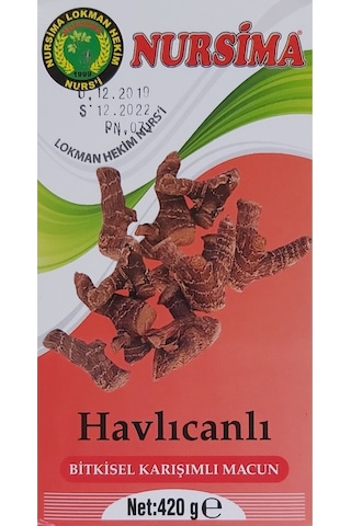 Nursima Havlıcanlı Bitkisel Karışım Macun 420 G