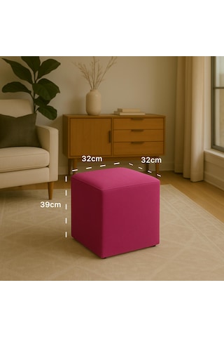 A5 Home Kare Puf Mürdüm