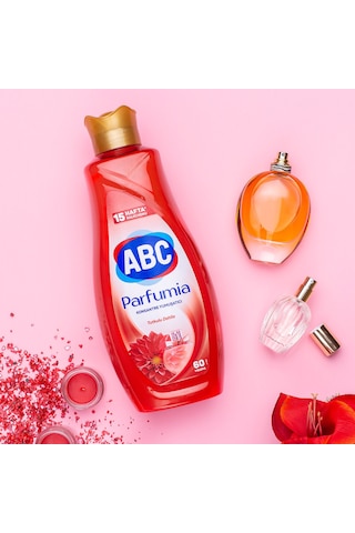 ABC Parfumia Konsantre Çamaşır Yumuşatıcısı Tutkulu Dahlia 4 x 1440 ML