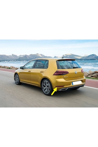 VW Golf 7.5 17-20 Arka Tampon Sol Reflektörü Kedi Gözü 5G0945105C