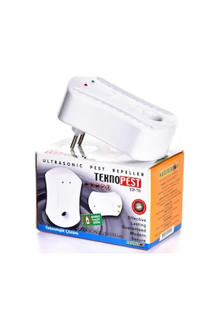Teknopest TP-70 Ultrasonik Haşere ve Fare Kovucu 4'lü