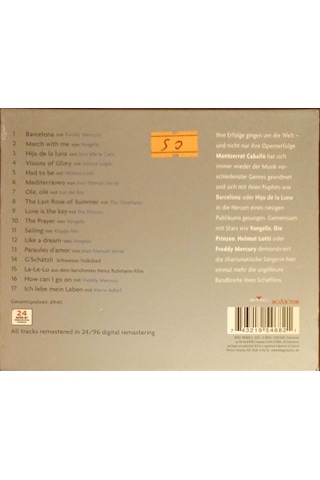 Plak Değildir Cd Dir Cd Viva La Divathe Best Of Montserrat Caba