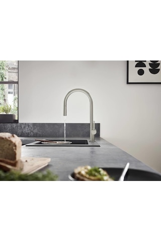 Hansgrohe Talis M54 Paslanmaz Çelik Eviye Bataryası - Hng72800800
