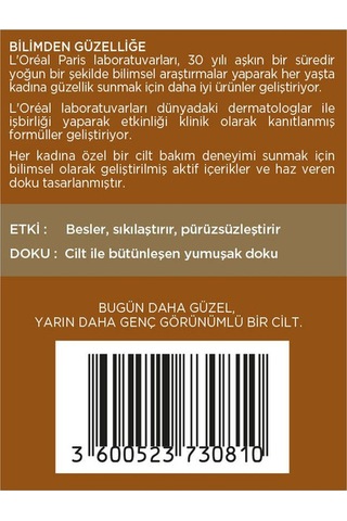 L'Oreal Paris Mucizevi Yağ Arı Sütü ve Shea Yağı Özlü Göz Çevresi Bakım Kremi 15 ML