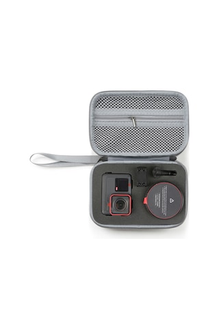 Butu Insta360 Ace / Ace Pro İçin Taşınabilir Aksiyon Kamerası Kılıf - Gri