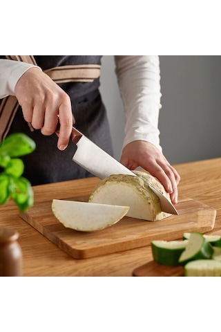Ikea Vardagen Şef Bıçağı 20 Cm Krom - Kahverengi Çok Renkli