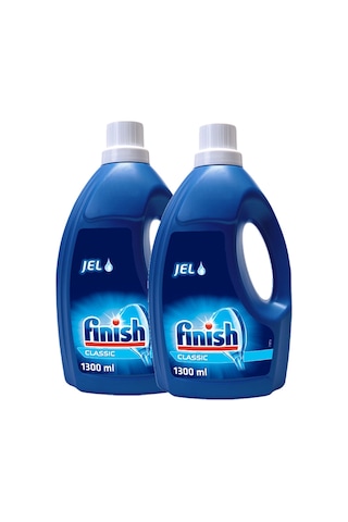 Finish Klasik Jel Bulaşık Makinesi Deterjanı 2 x 1300 ML