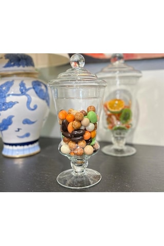 The Mıa The Mia Scatola Alena Kapaklı Ayaklı Sunum 29x13 Cm Cam0232