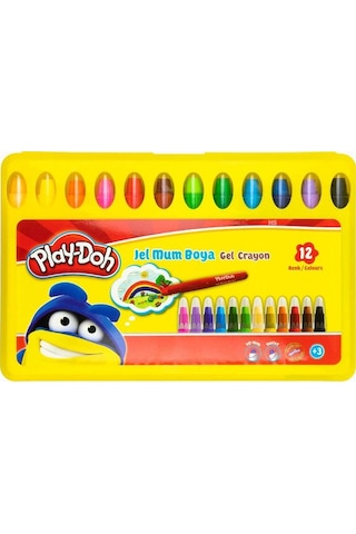 Play-doh Crayon Mum Boya Jel 12 Renk Pp Box Cr014