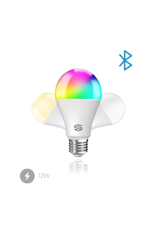 Şımart Akıllı Ampul Bluetooth 1100 Lümen Yüksek Parlaklık 16 Milyon Renk Seçeneği Beyaz - RGB