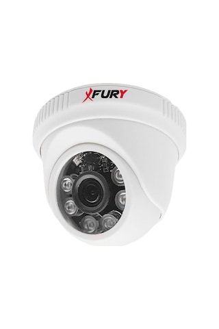 Fury 1412A 5 MP 3.6 MM Lensli 1080P 6 Atom LED Gece Görüşlü Full HD Güvenlik Kamerası