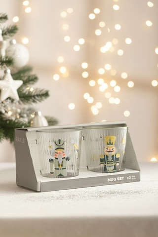 Magical Christmas Optik 2'li Kupa Seti 360 Cc Renkli