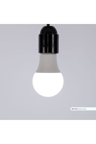 Ack 9w Led Ampul 6500k Beyaz Işık E27 4'lü Eko Paket