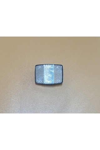 Beyaz Reflektör 5mm Vidalı 2 Adet