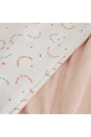 Karaca Home Bebek Little One Wellsoft Battaniye Pudra