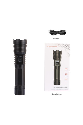 Jian Fan Şarj Edilebilmektedir Siyah