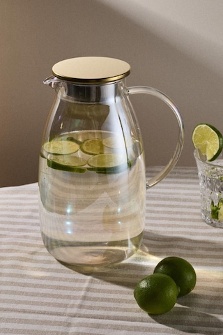 Savio Duru Parıltı Filtre Kapaklı Luster Sürahi 2250ml