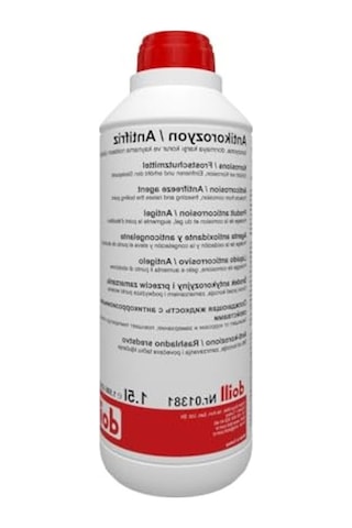 -55 / -56 Derece Hazır Karışım 1.5 Litre Kırmızı Organik Antifriz - G12 Üretim Yılı: 2026