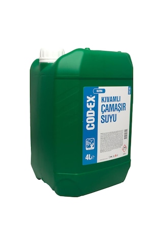 Cod-Ex Kıvamlı Çamaşır Suyu 4 L