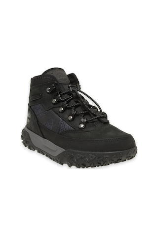 Timberland Tb1a649c Greenstride Motion 6 Mid Bungee Waterproof Siyah Çocuk Ayakkabı Siyah