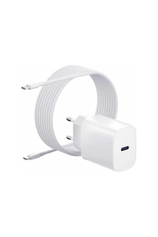 Type-c Hızlı Şarj Özellikli Cihazı Usb-c Kablo Dahil Renkli