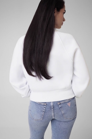 Guess Marylin Baskılı Beyaz Kadın Sweatshirt W6bq19k6978-g011