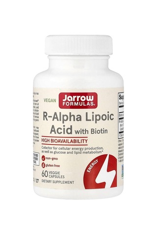Takviye Jarrow Formulas, R-alpha Lipoic Acid With Biotin, 60 Veg Capsules
