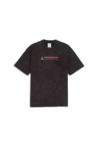 Puma Graphıc Tee Erkek Siyah T-shirt & Polo
