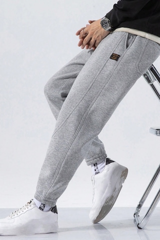Genius Store Genıus Store Erkek Eşofman İçi Polarlı Bağcıklı Bel Jogger Spor Eşofman Altı Spor-esf001 Gri