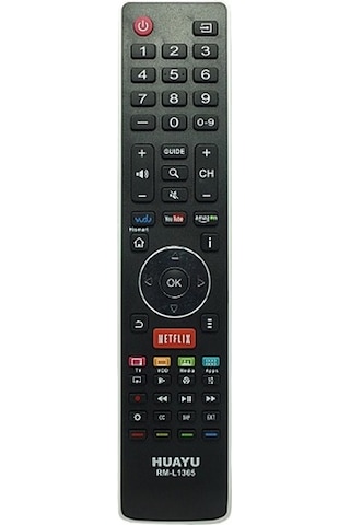 Hısense Amazon Youtube Netflix Tuşlu Lcd Led Tv Kumanda