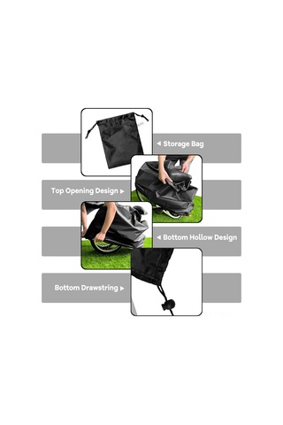 Padalink Katlanır Bisiklet Taşıma Çantası - 14-16 İnç Bisikletler İçin Portatif Seyahat Kılıfı, Oxford Kumaş Çok Renkli