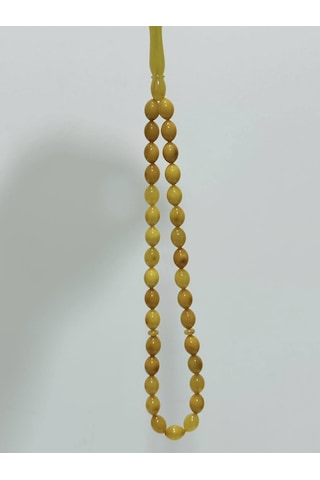 Doğal Kaya Damla Kehribar Tesbih 33lük 13,80 Gram K020