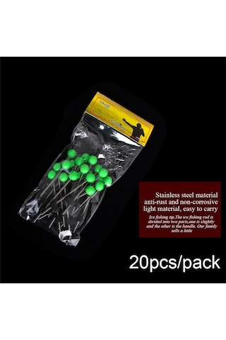 20 Adet/paket Kış Buz Olta Üst Cw 2.0-10.0g Mini Olta Taşınabilir Mücadele 75mm-90mm Buz Olta Takımı 90mm-c.w 5.0-10.0g-20pcs