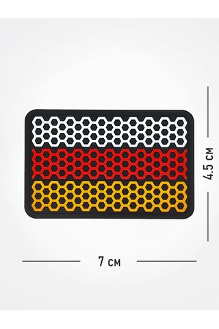 Tactochno Pvc Şerit "özbekistan Petekleri" Siyah Zemin 197880764