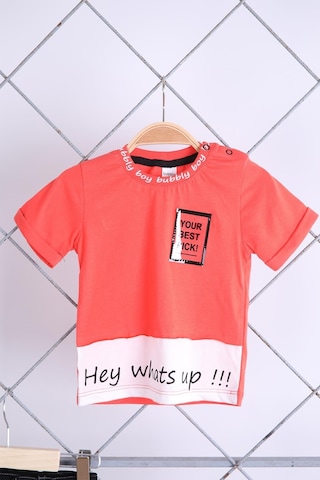 Babyhola 2'li Tişört Kapri Erkek Bebek Çocuk Bayramlık Alt Üst Takım Elbise 576 Mavi