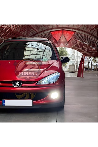 Peugeot 206 206+ 1998-2012 Uyumlu H Lip Esnek Ön Lip 2 Parça Karlık Ön Ek Tampon Altı Dill