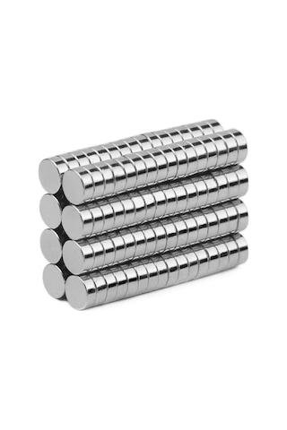 Ø4x2 Mm Neodyum Yuvarlak Küçük Mıknatıs - 100 Adet Set